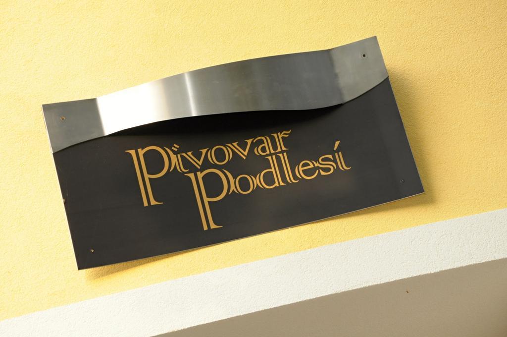 Penzion Pivovar Podlesi Příbram Eksteriør billede