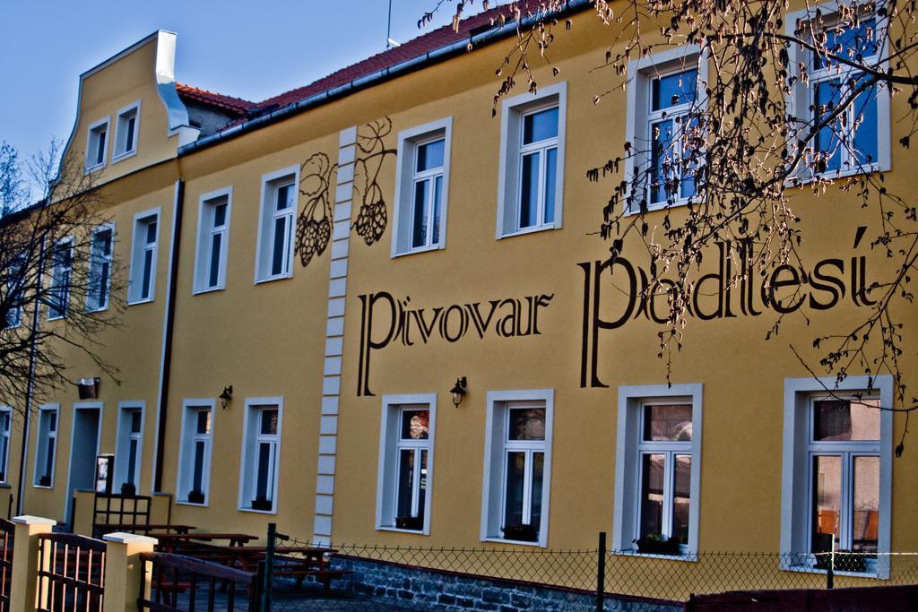 Penzion Pivovar Podlesi Příbram Eksteriør billede